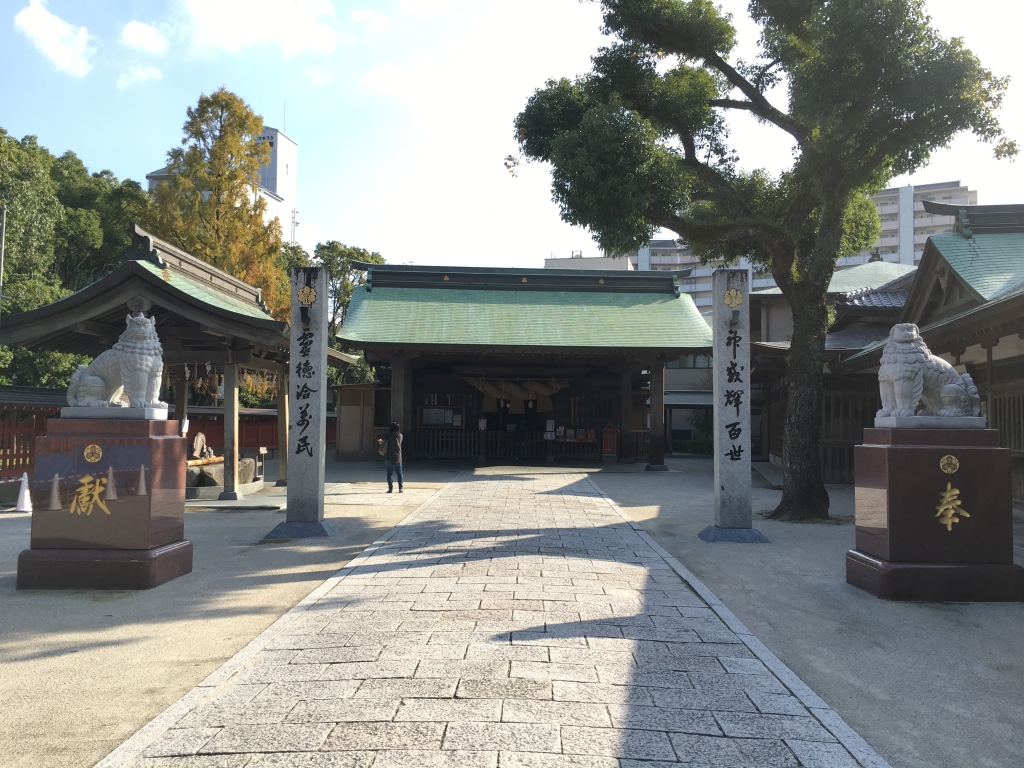 十日恵比寿神社の全体風景