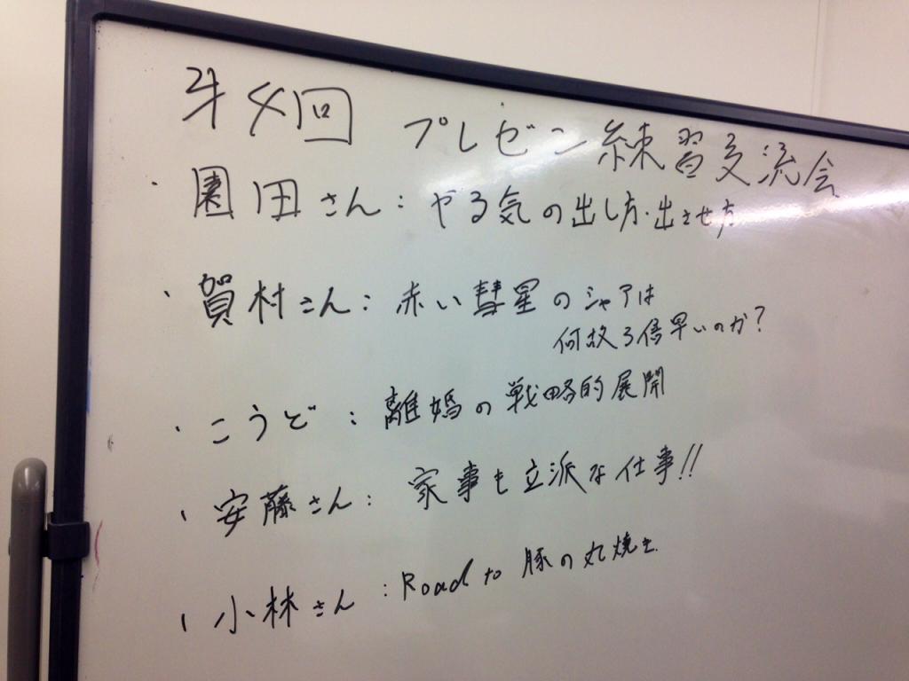 プレゼン練習大会はおもしろい 株式会社カムラック 障がい者就労